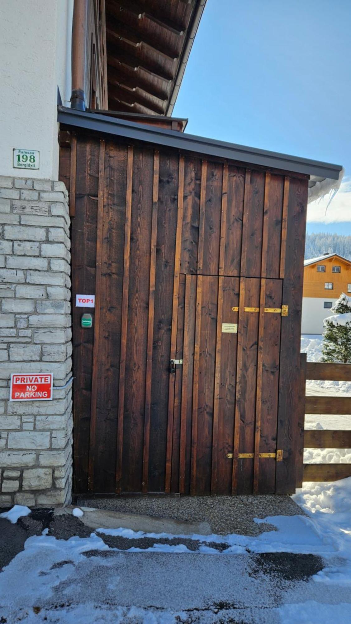 Bergidyll Top 1 Gartenwohnung Ramsau am Dachstein Exterior foto